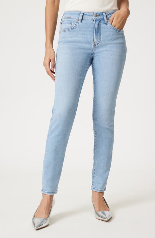 Mavi Jeans Tess High Waist Ankle Skinny Jeans in Light Blue Flex Blue 
