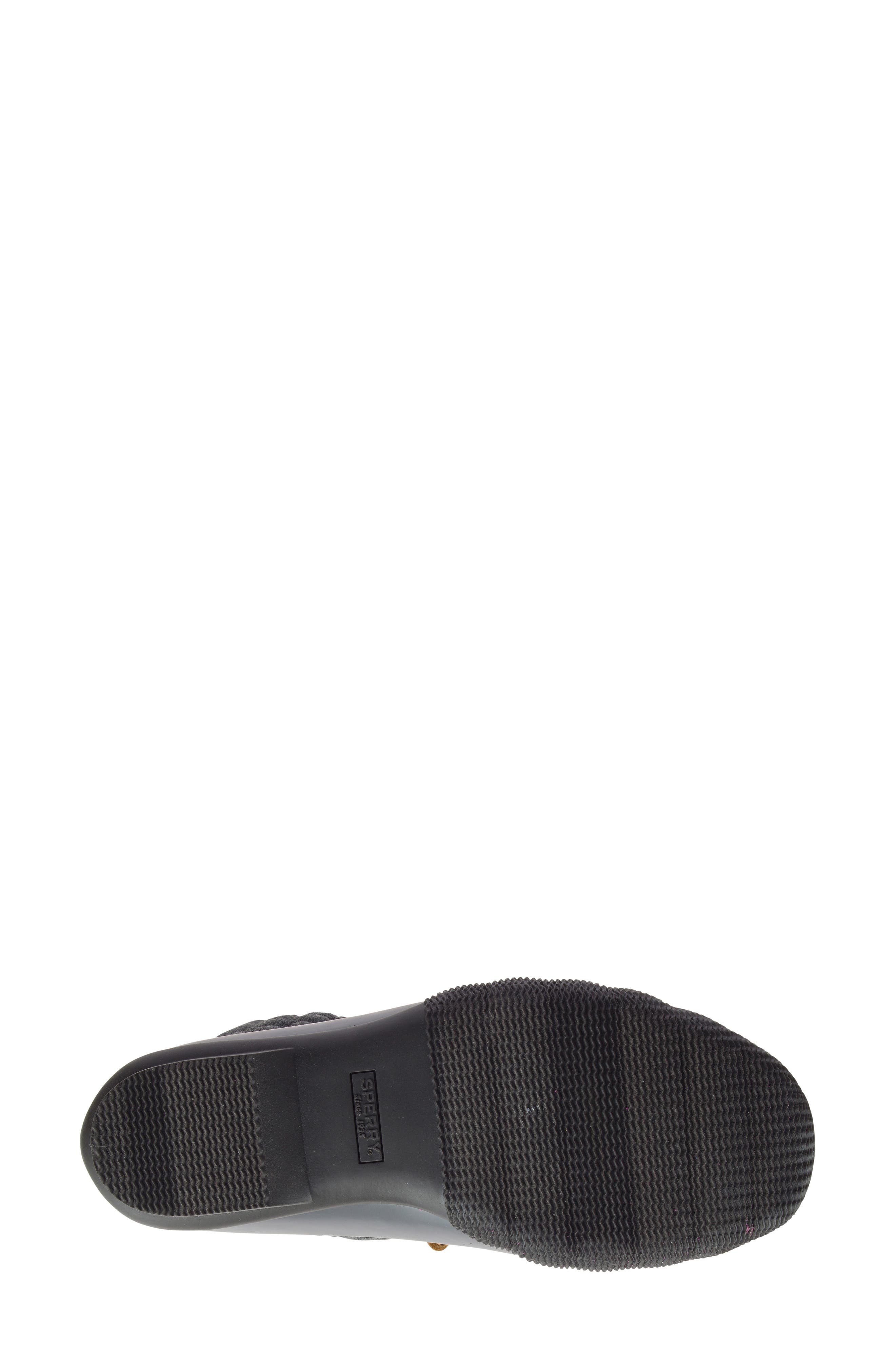 Saltwater Rain Boot, Alternate, color, GREY ROPE FABRIC