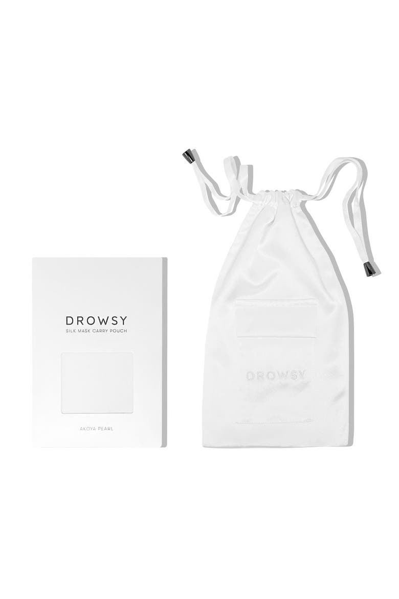 Silk  Carry Pouch, Alternate, color, Akoya Pearl