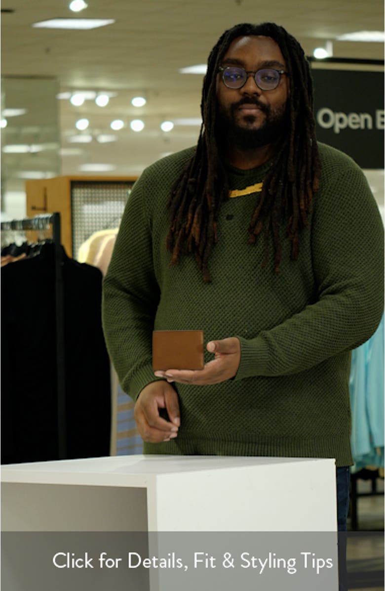 Navigator Leather Wallet, sales video thumbnail