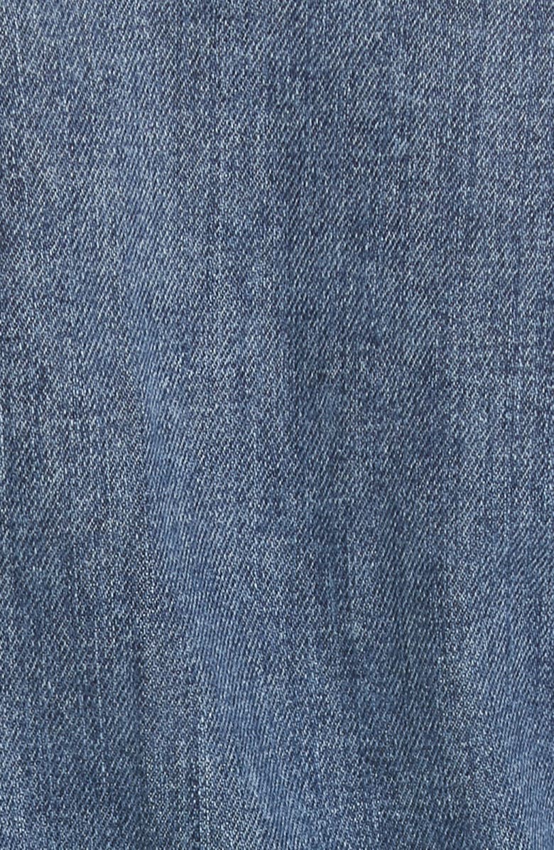 FRAME Pleated Denim Romper, Alternate, color, 