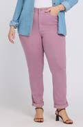 NYDJ Marilyn Triple Stitch High Waist Straight Leg Jeans