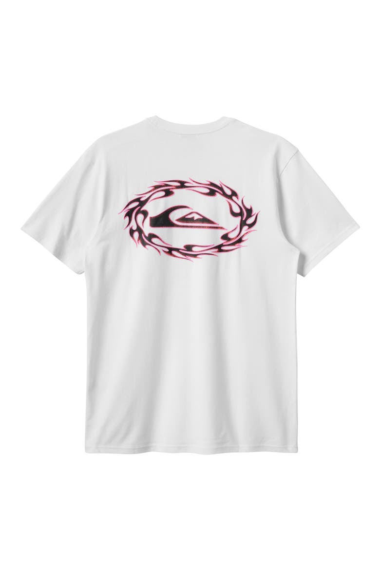 Oval Torch Moe Graphic T-Shirt, Alternate, color, WHITE