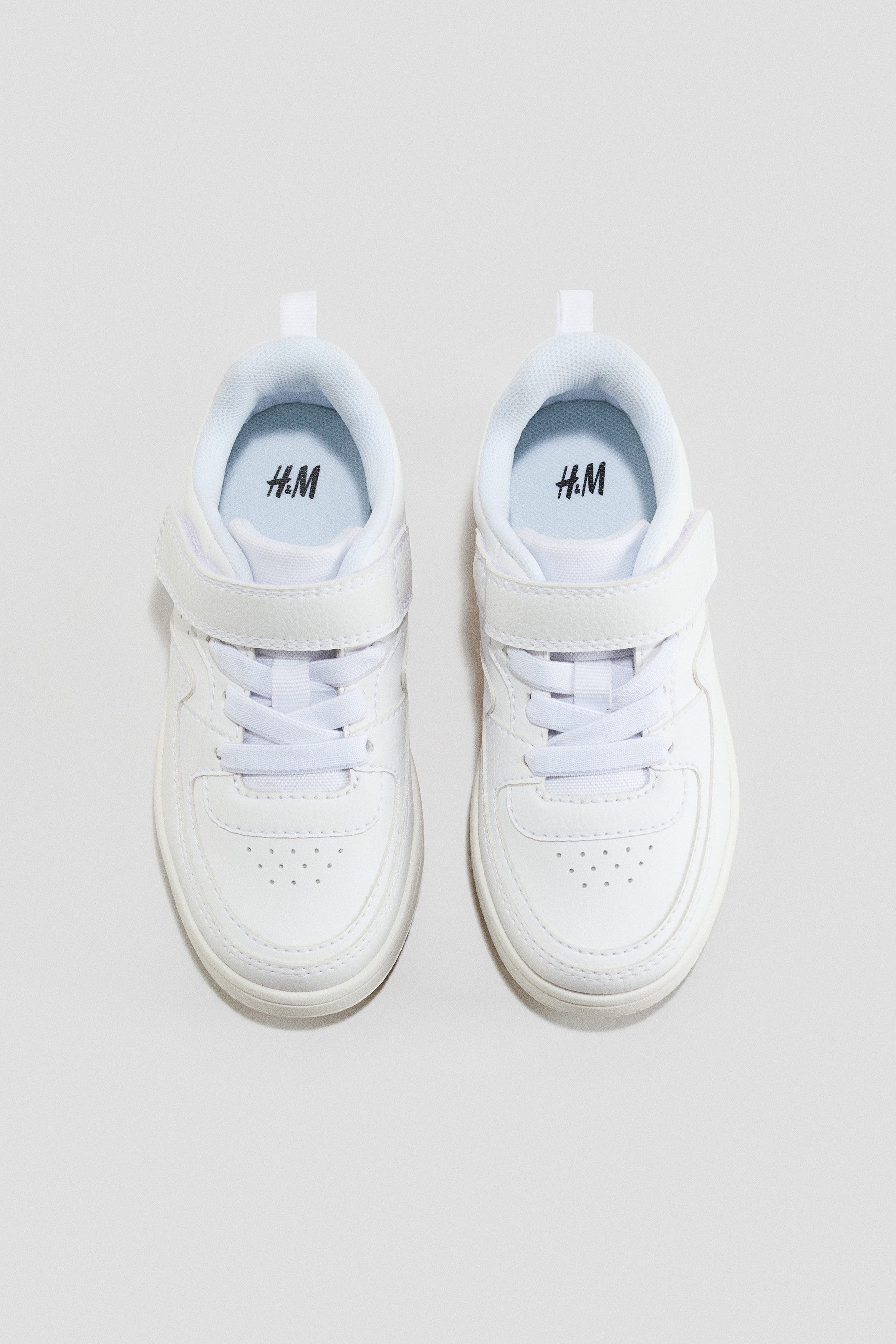 H&M Trainers, Alternate, color, White