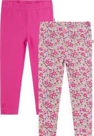 JOJO MAMAN BEBE 2-Pack Assorted Leggings