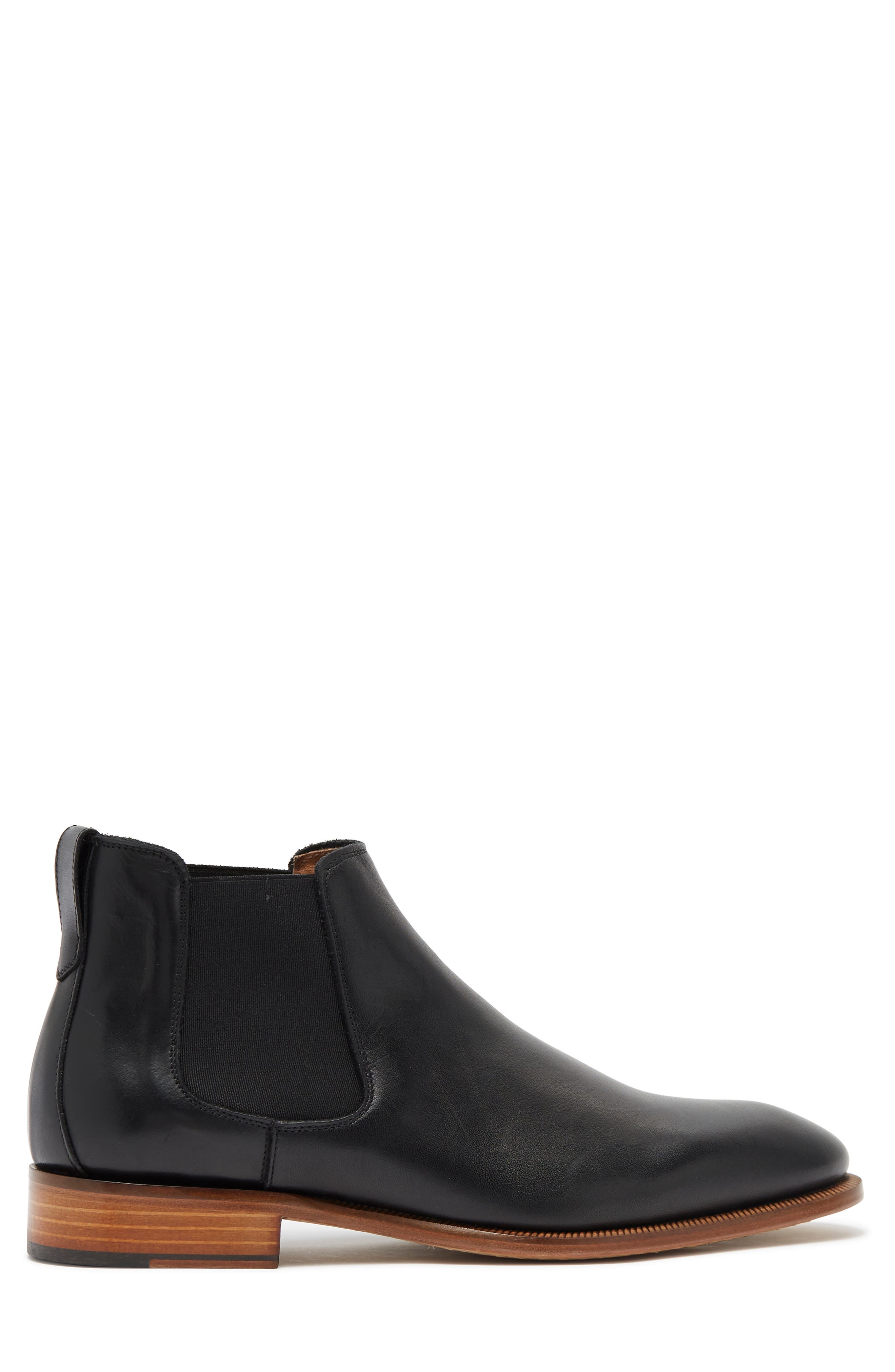TO BOOT NEW YORK Alan Plain Toe Leather Chelsea Boot, Alternate, color, 