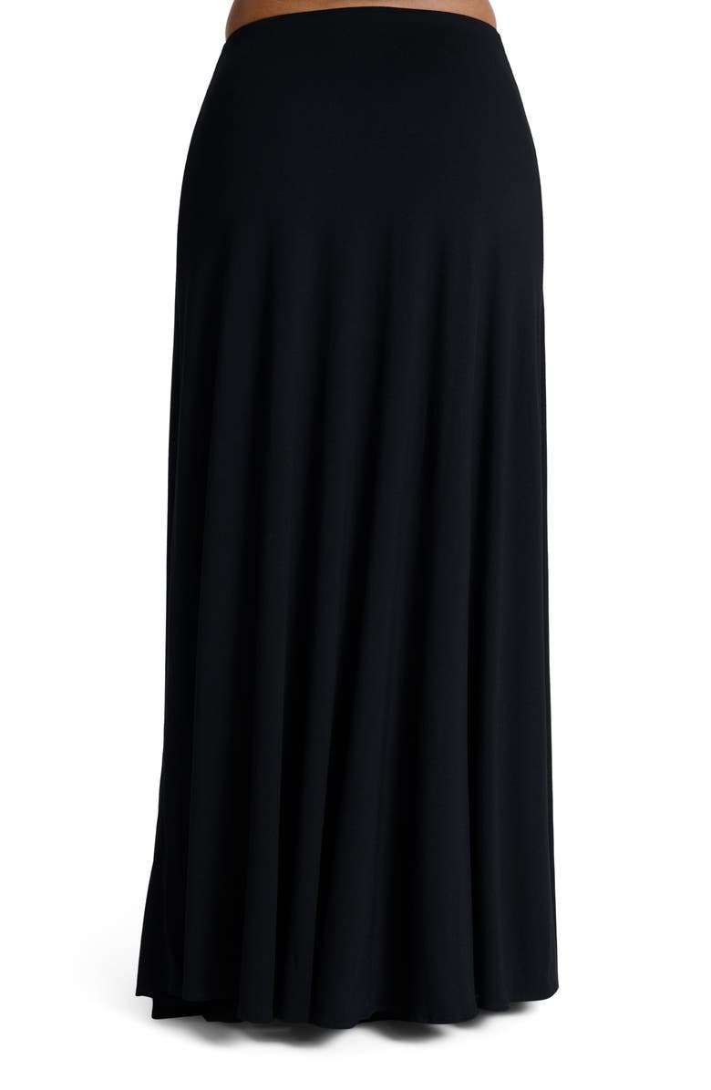 Naked Wardrobe Smooth Maxi Skirt, Alternate, color, 
