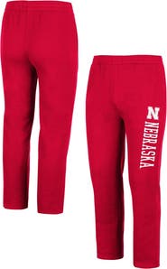 COLOSSEUM Men's Colosseum Scarlet Nebraska Huskers Fleece Pants