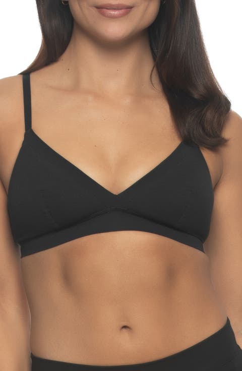 Assorted 2-Pack Stretch Cotton Bralettes