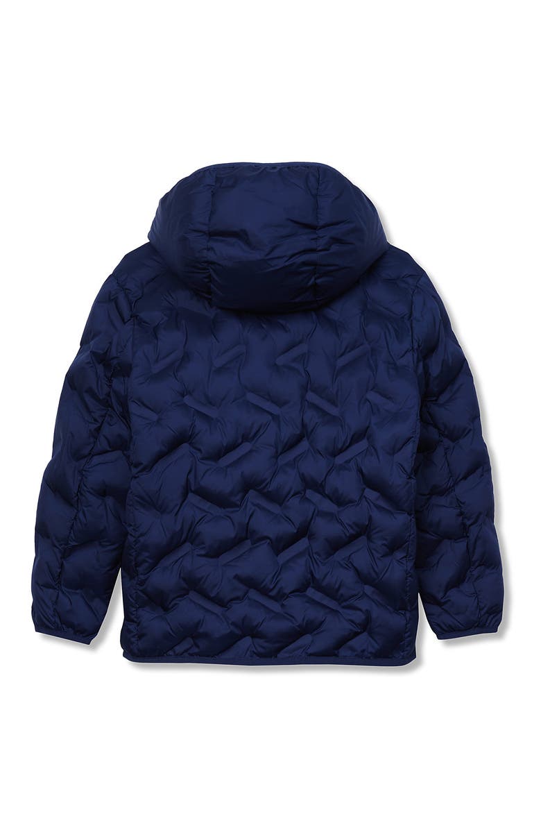 Lands' End Kids Water Resistant Seamless Quilt Insulated Jacket, Alternate, color, Navy