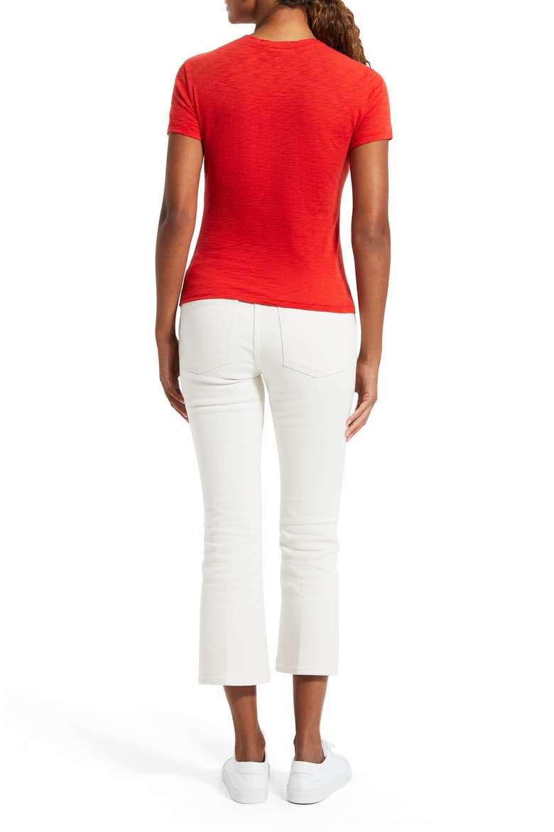 2 Nebulous Organic Cotton Tiny Tee, Alternate, color, POPPY -UZT