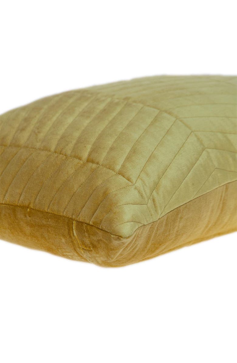 PARKLAND COLLECTION Somin Throw Pillow, Alternate, color, Yellow