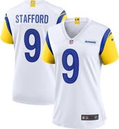 Nike Women's Nike Matthew Stafford White Los Angeles Rams Alternate Player Game Jersey