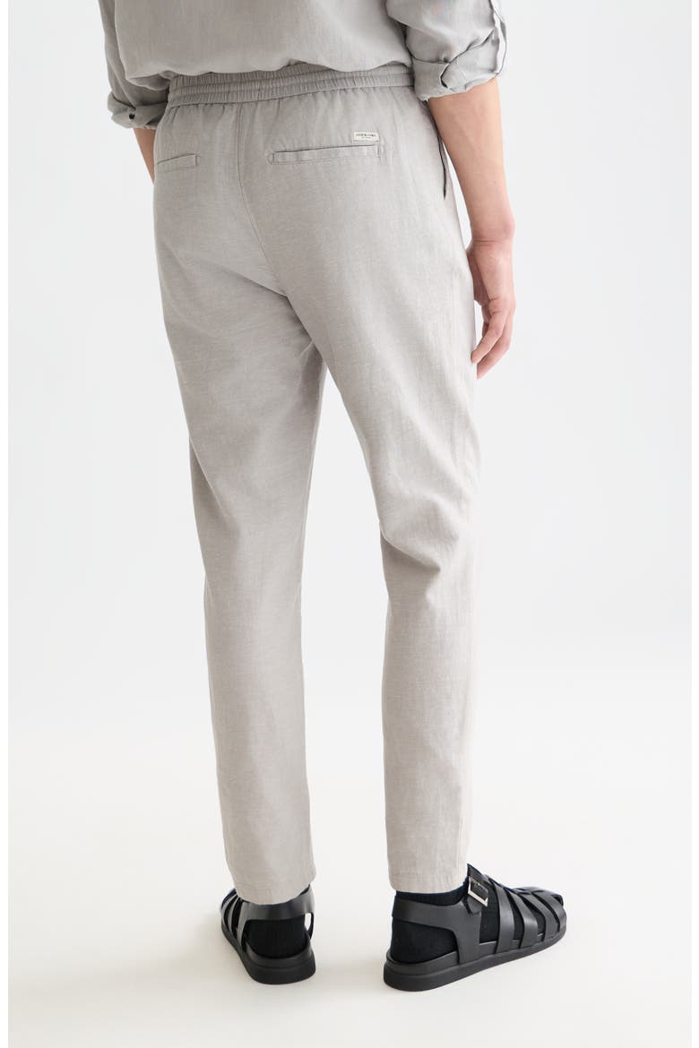 Warren Cotton & Linen Pants, Alternate, color, GREY