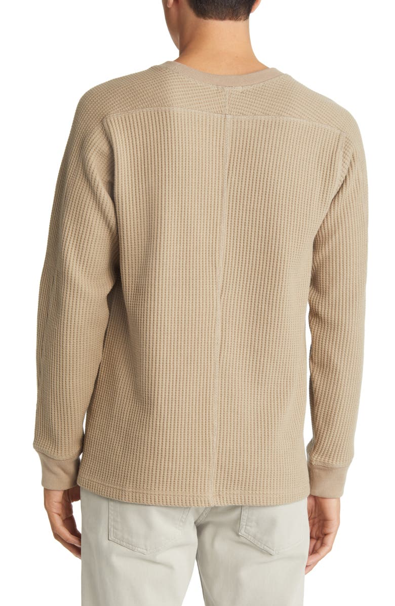 Rails Wade Waffle Knit Sweater, Alternate, color, Barley