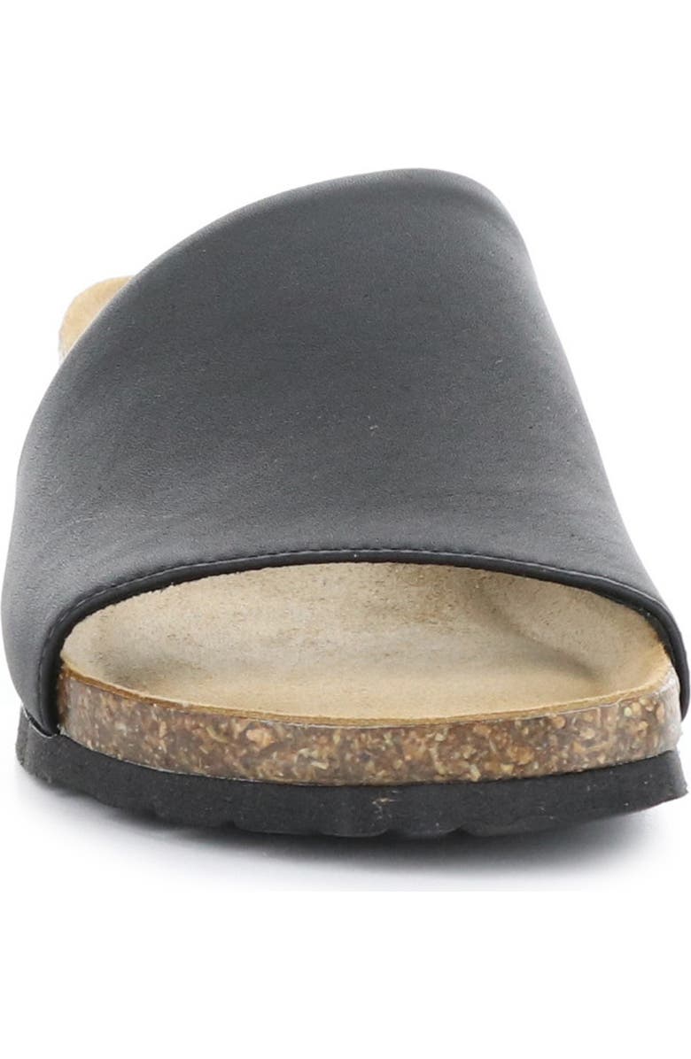 Bos. & Co. Lux Slide Sandal, Alternate, color, Black