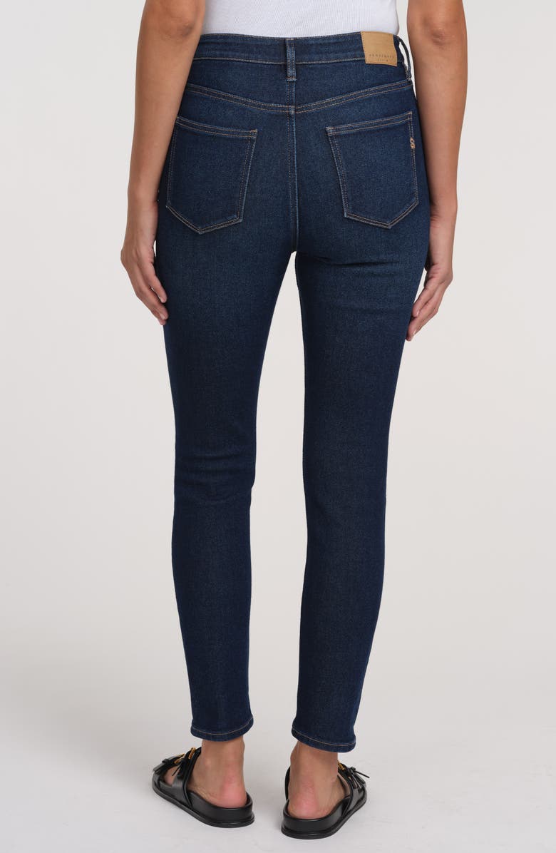 Sanctuary Denim Luna High Rise Skinny Jeans, Alternate, color, Dark Wash