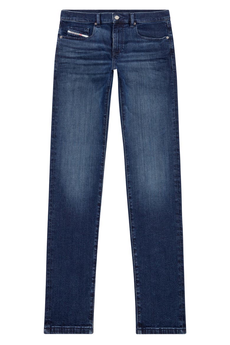 2019 D-Strukt Slim Fit Jeans, Alternate, color, DENIM