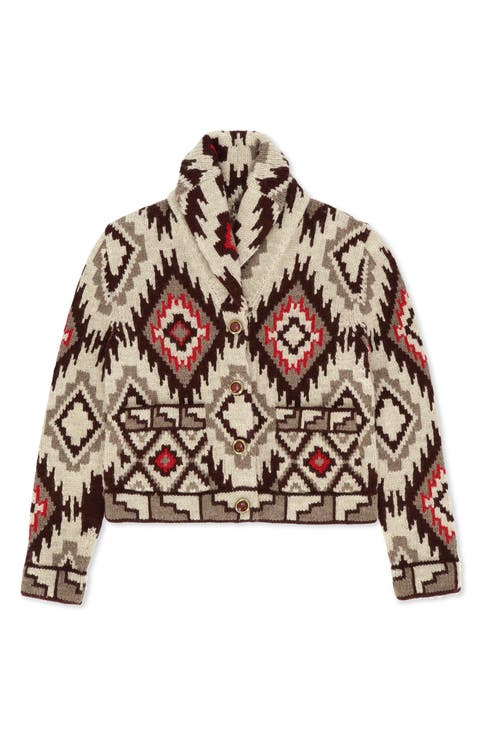 WLydie Navajo Mix Cardigan