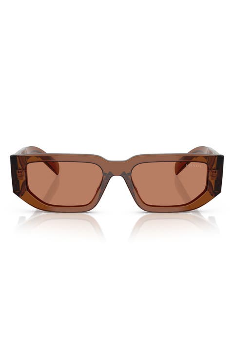 56mm Rectangular Sunglasses