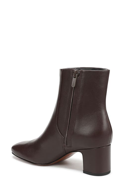 Vince Kellan Block Heel Bootie In Brown