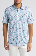 Swannies Clyde Floral Golf Polo