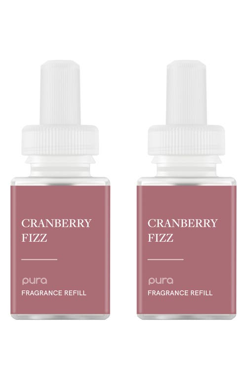 Pura 2-pack Diffuser Fragrance Refills In Cranberry Fizz