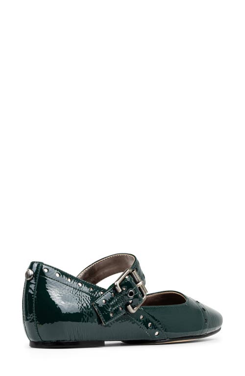 Donald Pliner Liane Mary Jane Flat In Green
