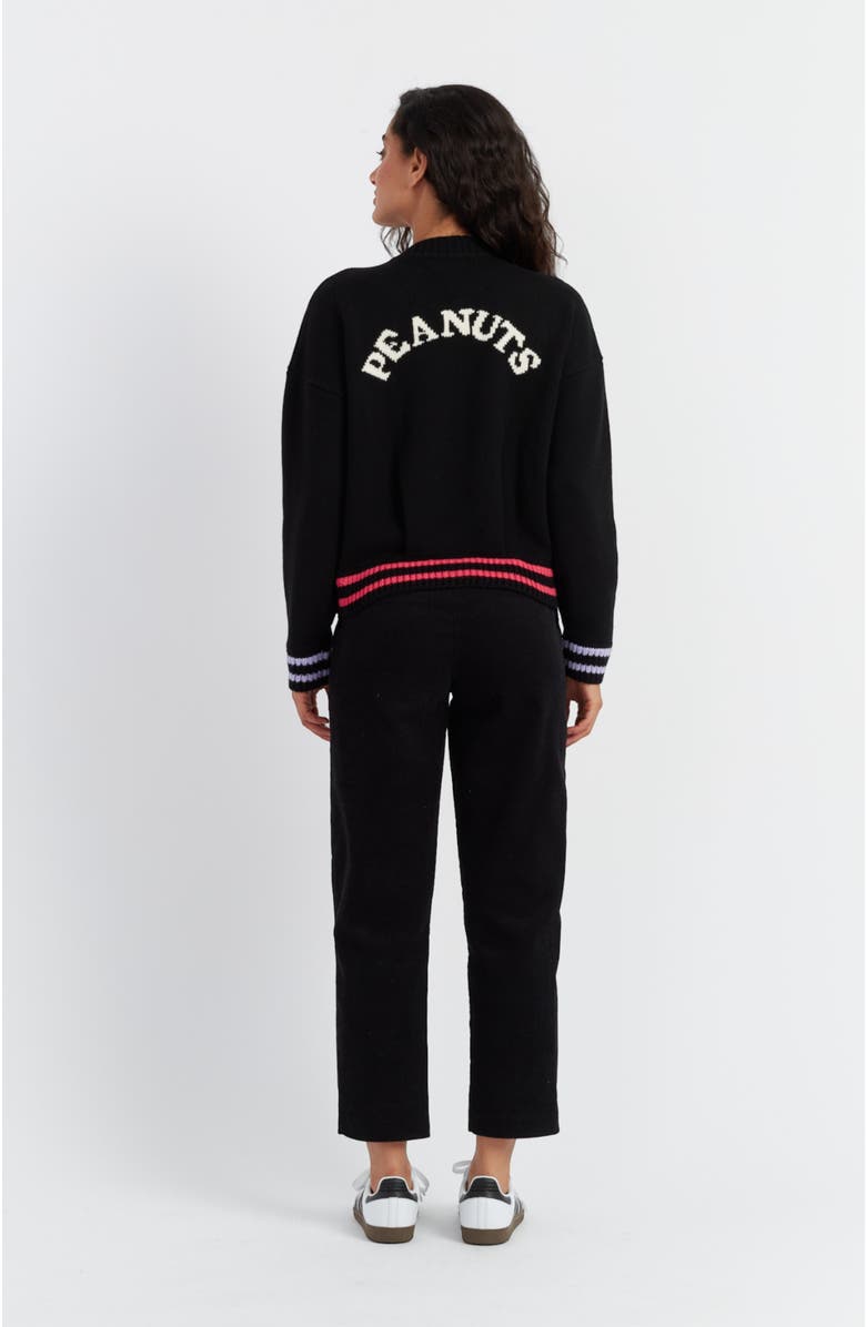 Chinti & Parker Snoopy Wool & Cashmere Bomber Jacket, Alternate, color,