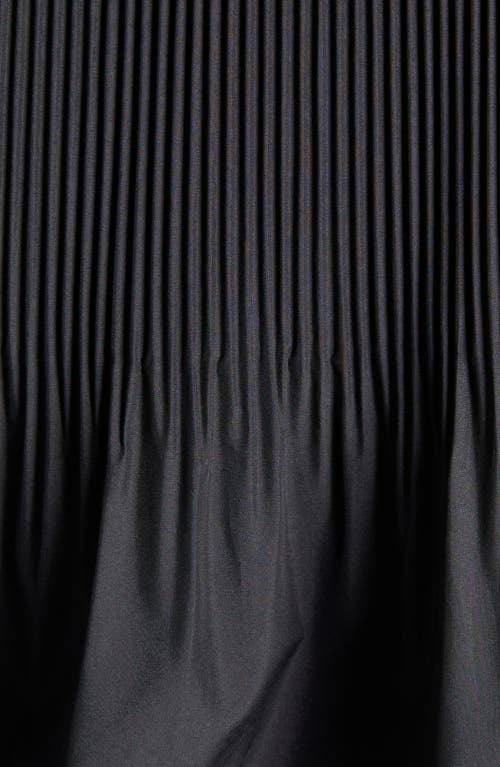 Moncler Auxonne Pleated Windbreaker In Black