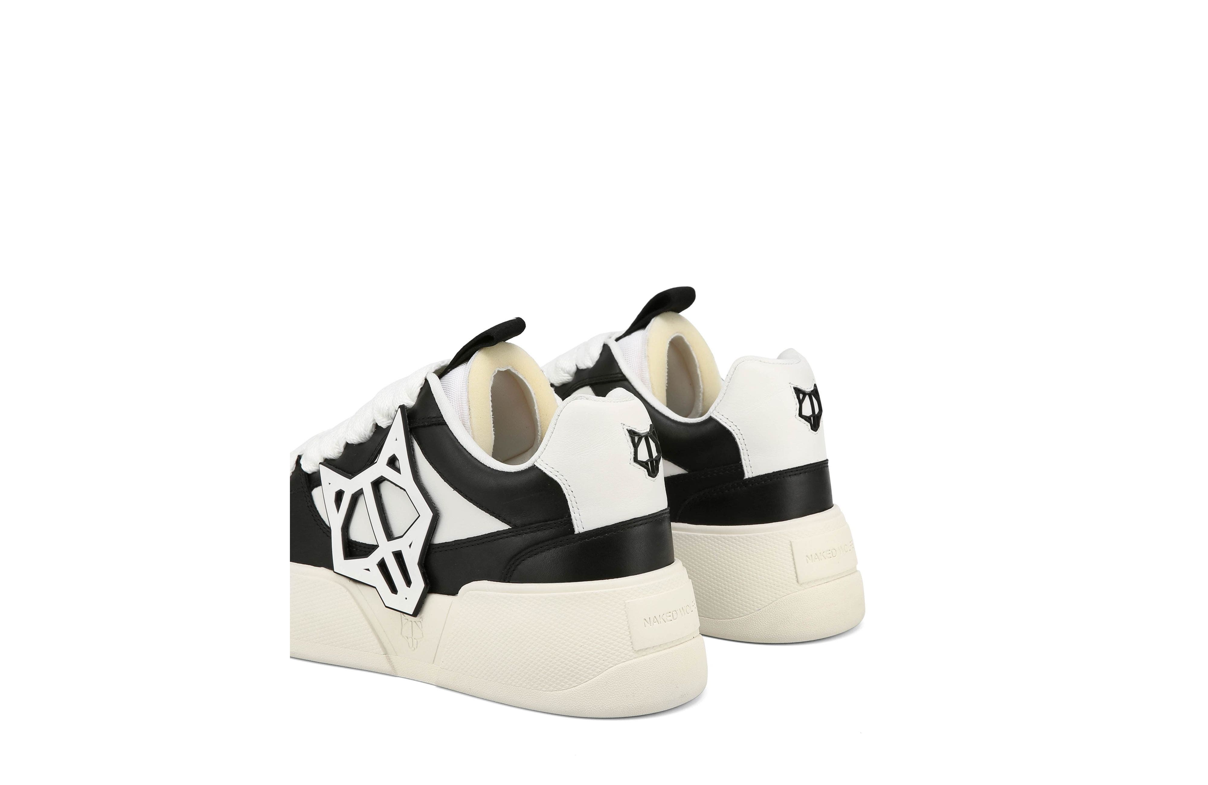 Naked Wolfe Kosa Sneaker, Alternate, color, Black/White