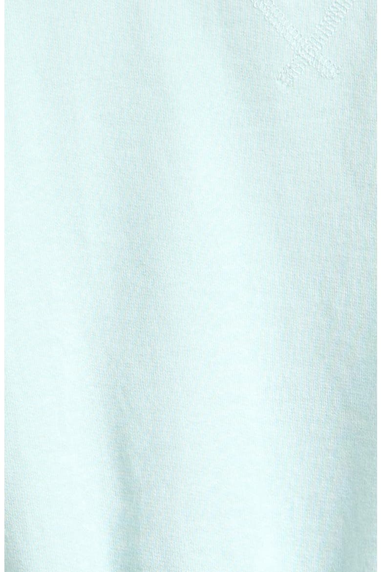 Kids' Mr. Pickles Organic Cotton Crewneck Sweatshirt, Alternate, color, LIGHT BLUE