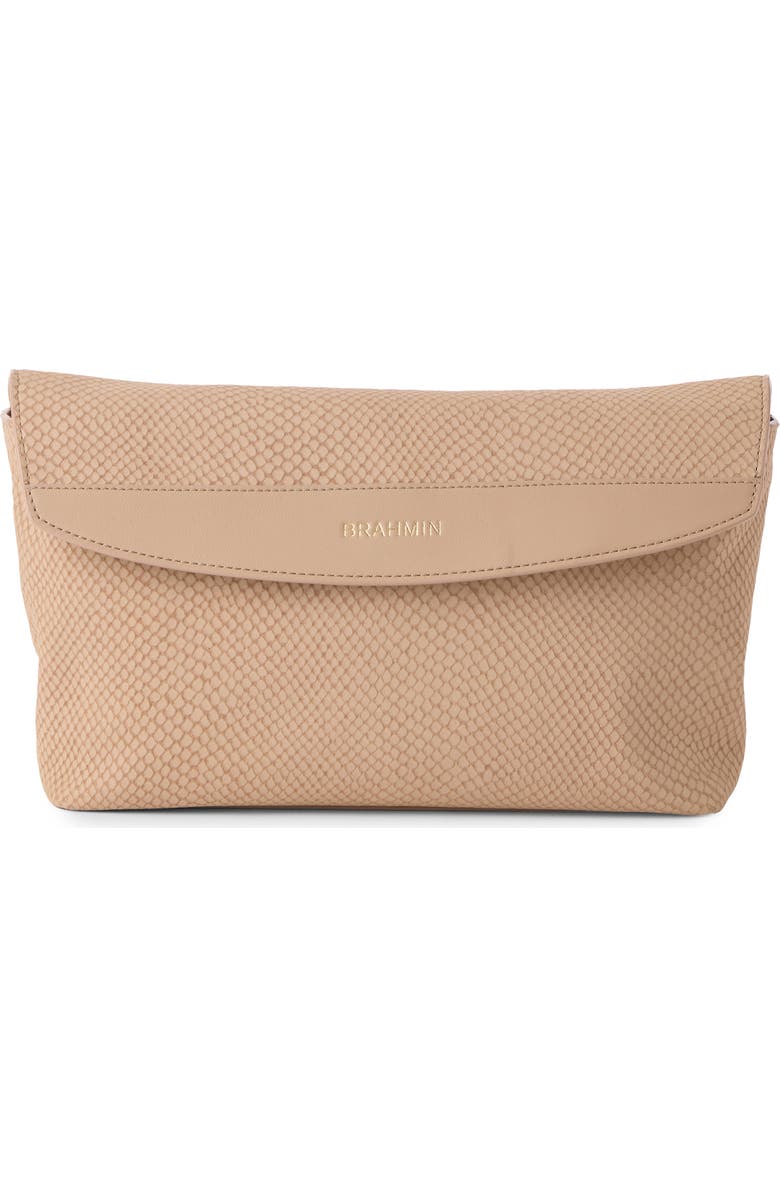 Brahmin Kalina Leather Clutch, Alternate, color,