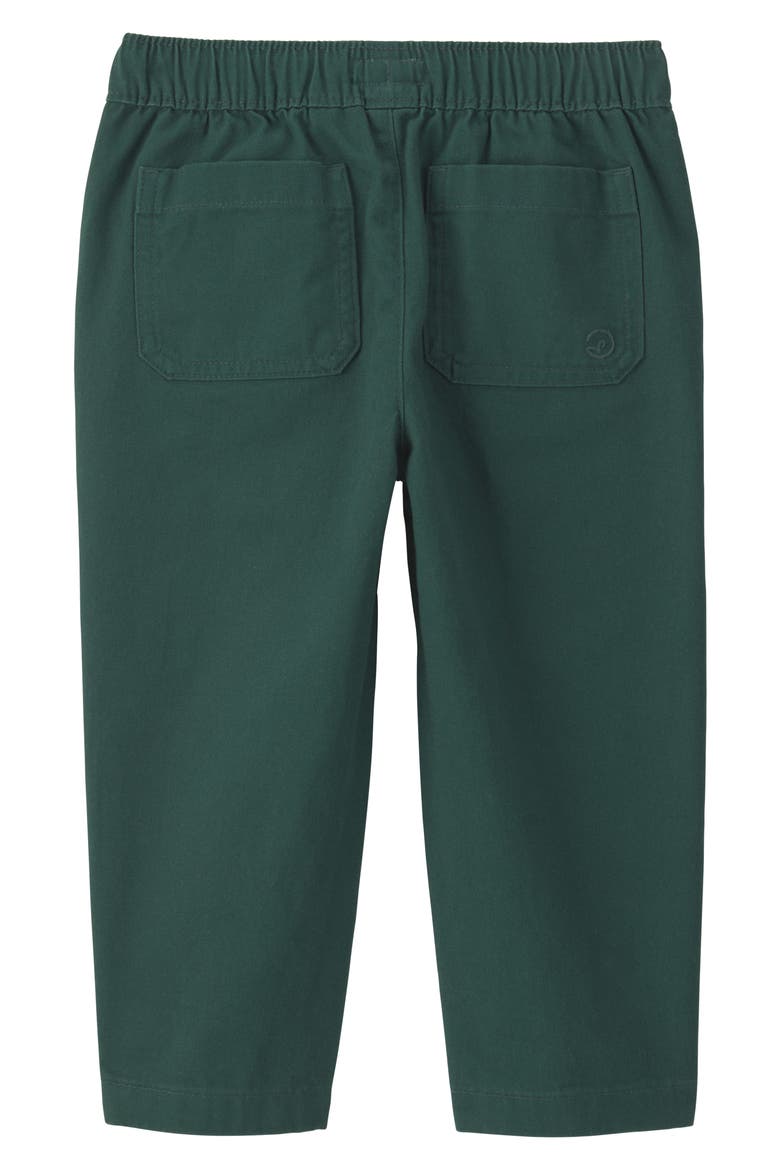Kids' Organic Cotton Twill Pants, Alternate, color, GREEN