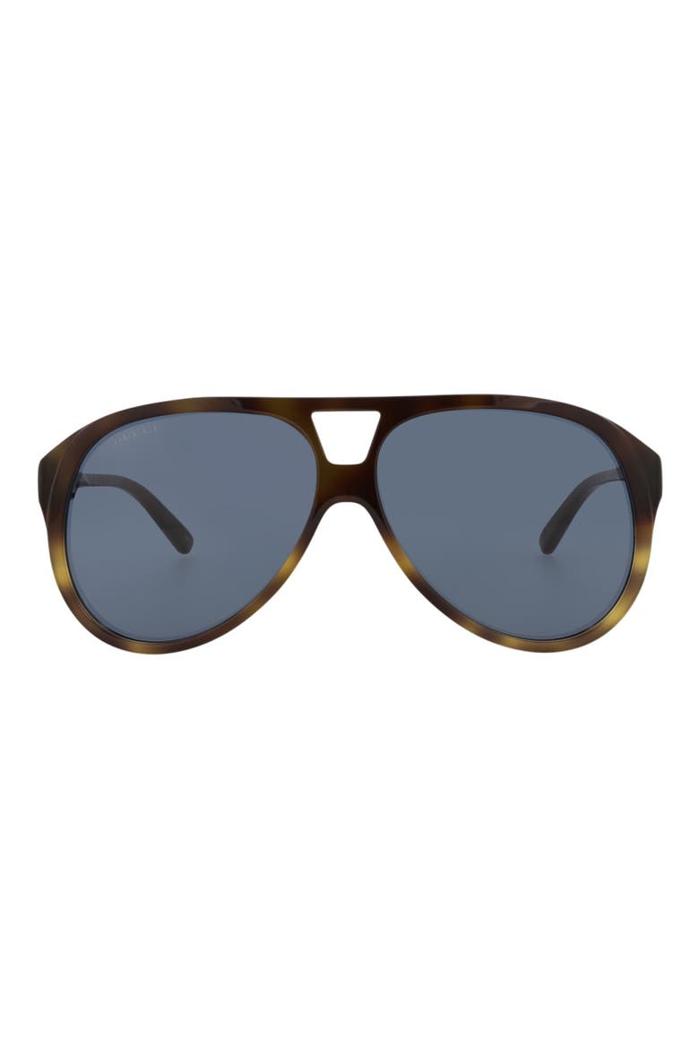 59mm Aviator Sunglasses, Main, color, HAVANA HAVANA BLUE