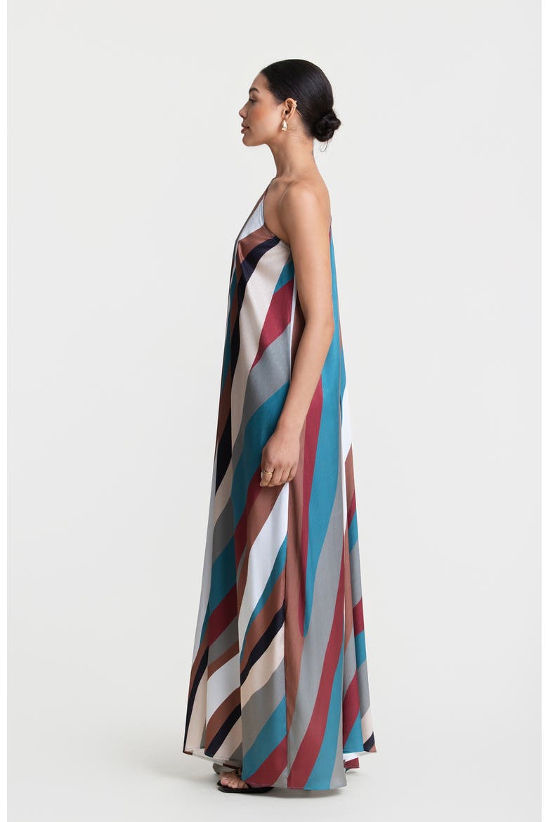 Satu Dress, Alternate, color, Zeph Teal