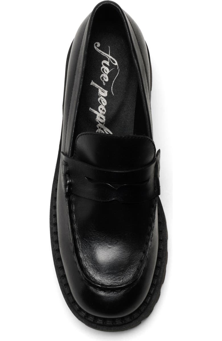 Free People Lyra Lug Sole Loafer, Alternate, color,