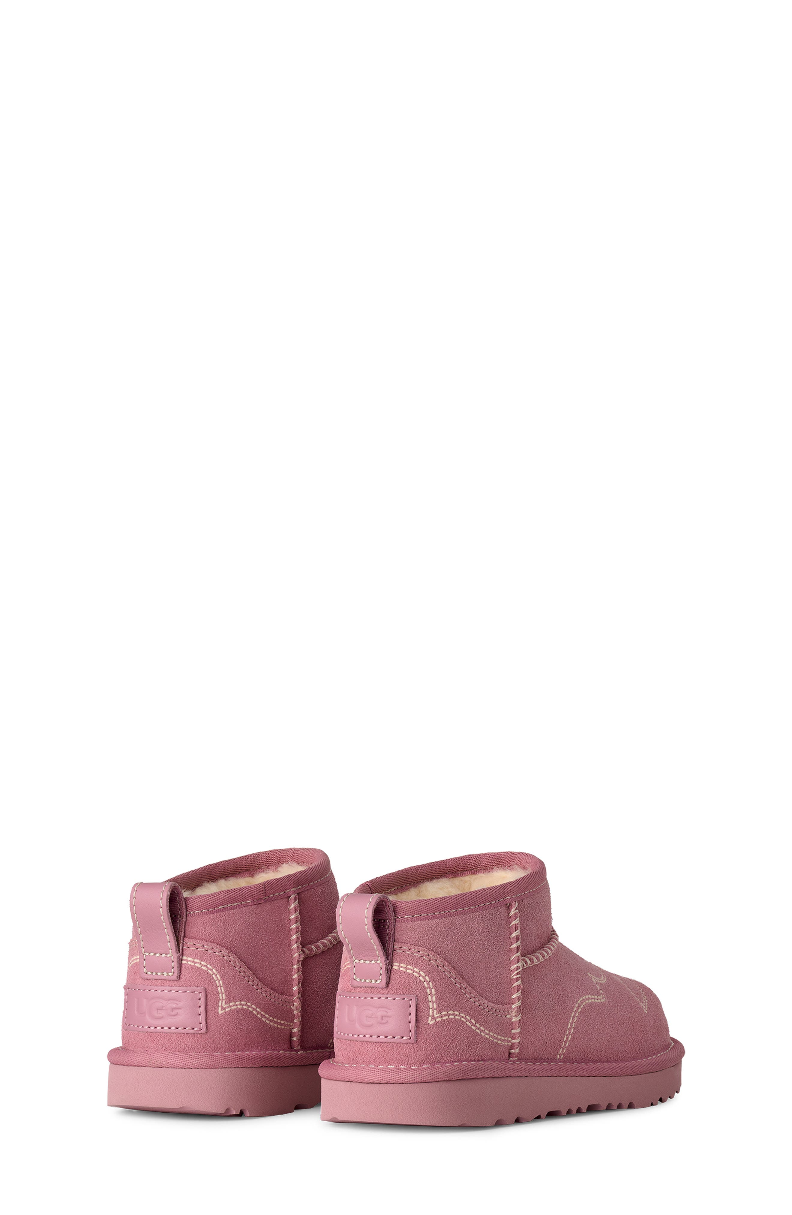 Kids' Classic Ultra Mini Western Boot, Alternate, color, DUSTY ORCHID