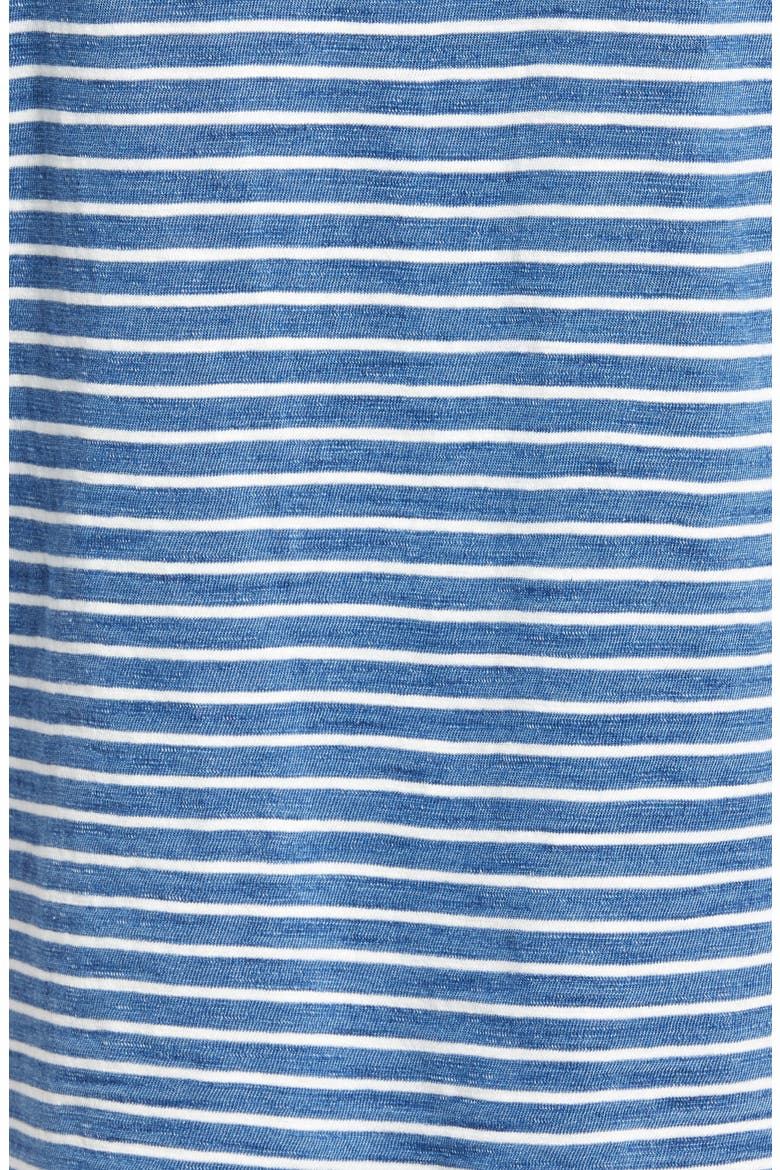 Seaside Indigo Stripe Pocket T-Shirt, Alternate, color, COASTAL BLUE