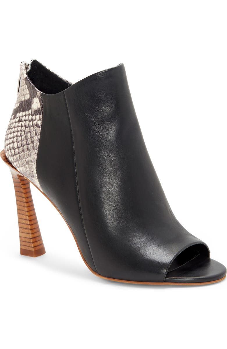 Vince Camuto Artiziana Open Toe Bootie, Main, color,