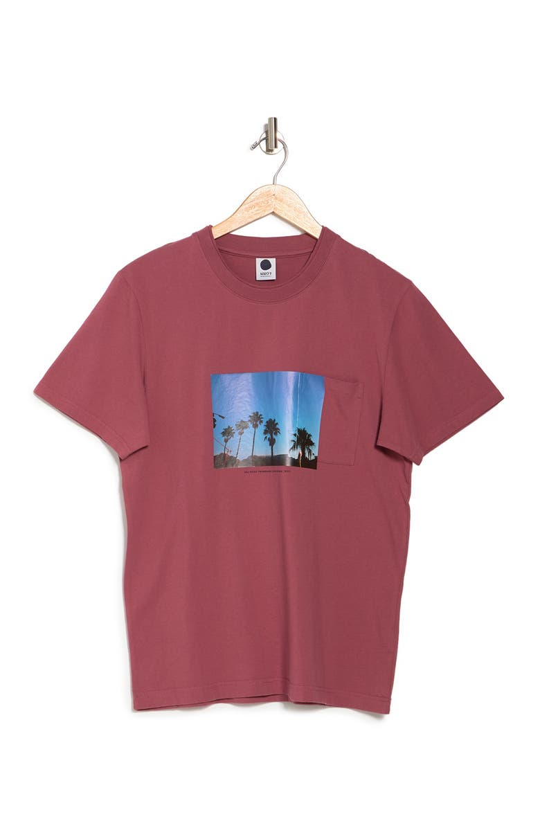 NN07 Everett Palms Graphic Print T-Shirt, Alternate, color, 