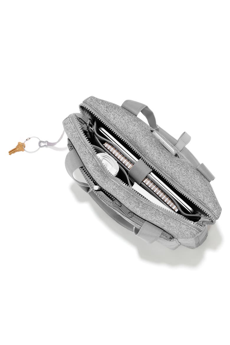Large Ryan Neoprene Laptop Bag, Alternate, color, HEATHER GREY
