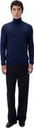 GOBI Mongolian Cashmere Cashmere-Silk Turtleneck Sweater