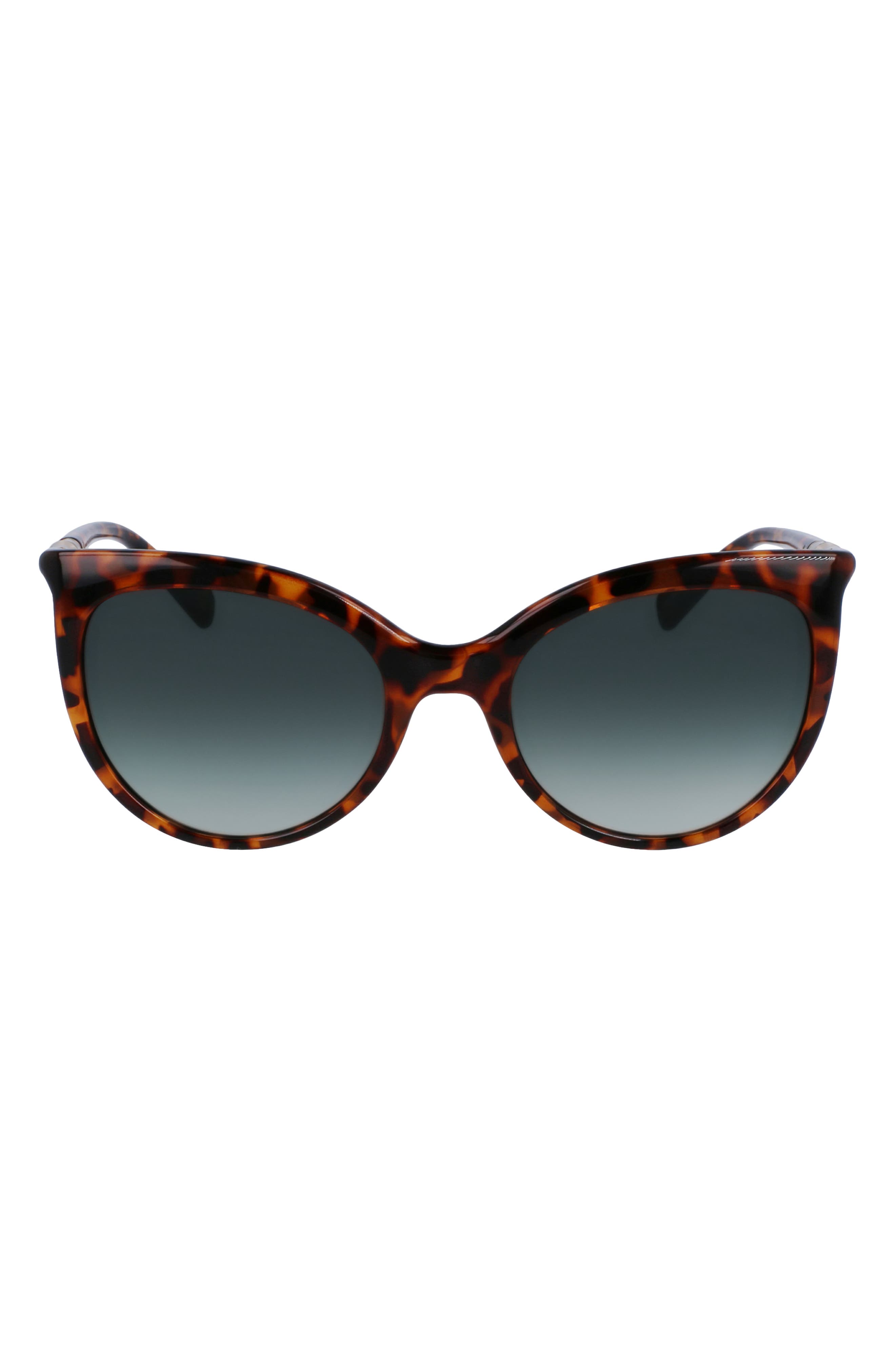 Longchamp Roseau 53mm Gradient Cat Eye Sunglasses