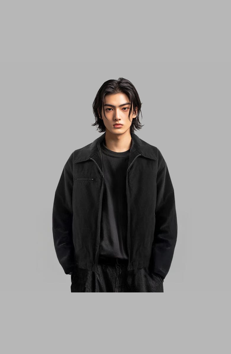 Blvck Essential ZipUp Jacket, Alternate, color, Black