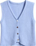 Freshman Kids' Rib Sweater Vest