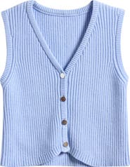 Freshman Kids' Rib Sweater Vest
