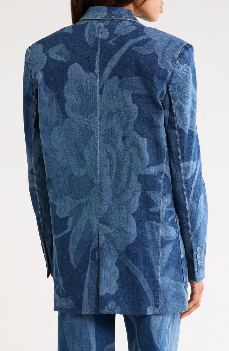 Diane von Furstenberg Blair Floral Print Jacket, Alternate, color,