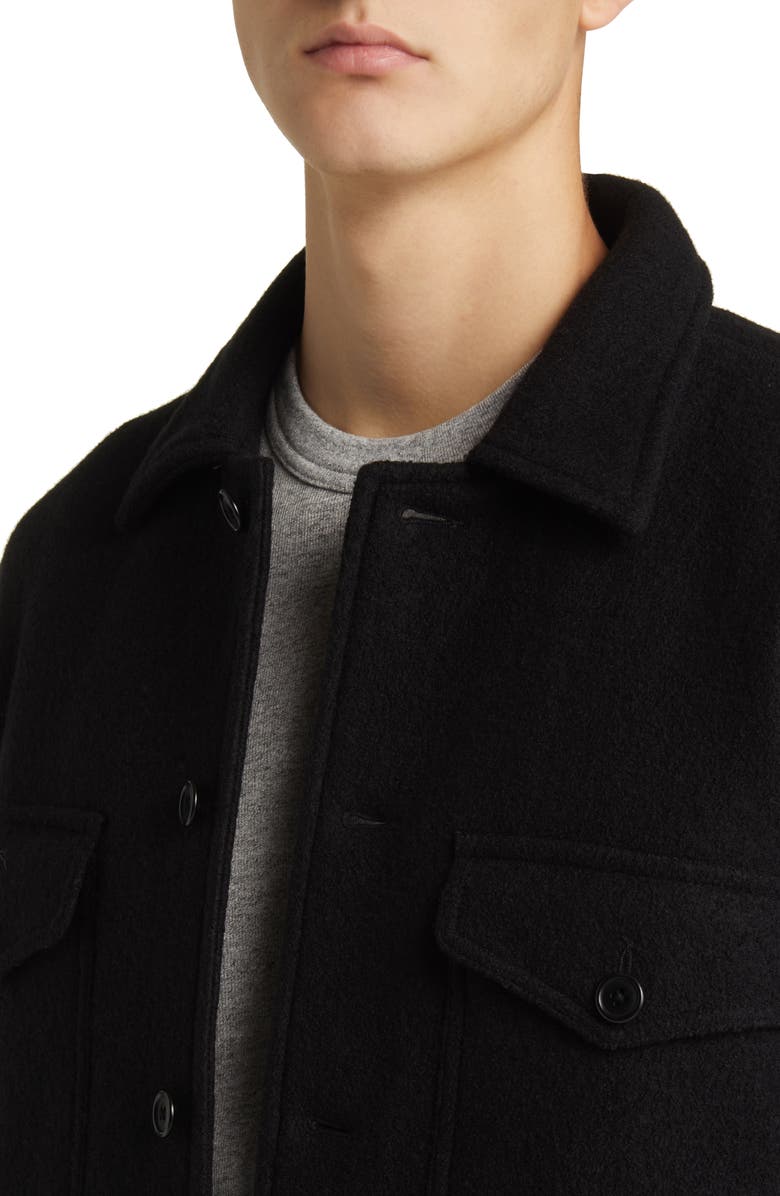 BUCK MASON Felted Merino Wool Field Shirt, Alternate, color, 