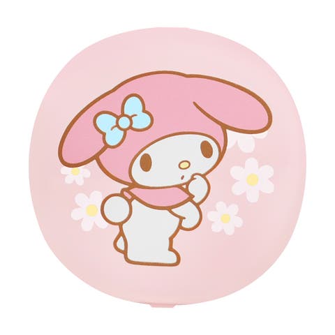 My Melody Round Led Compact Mirror